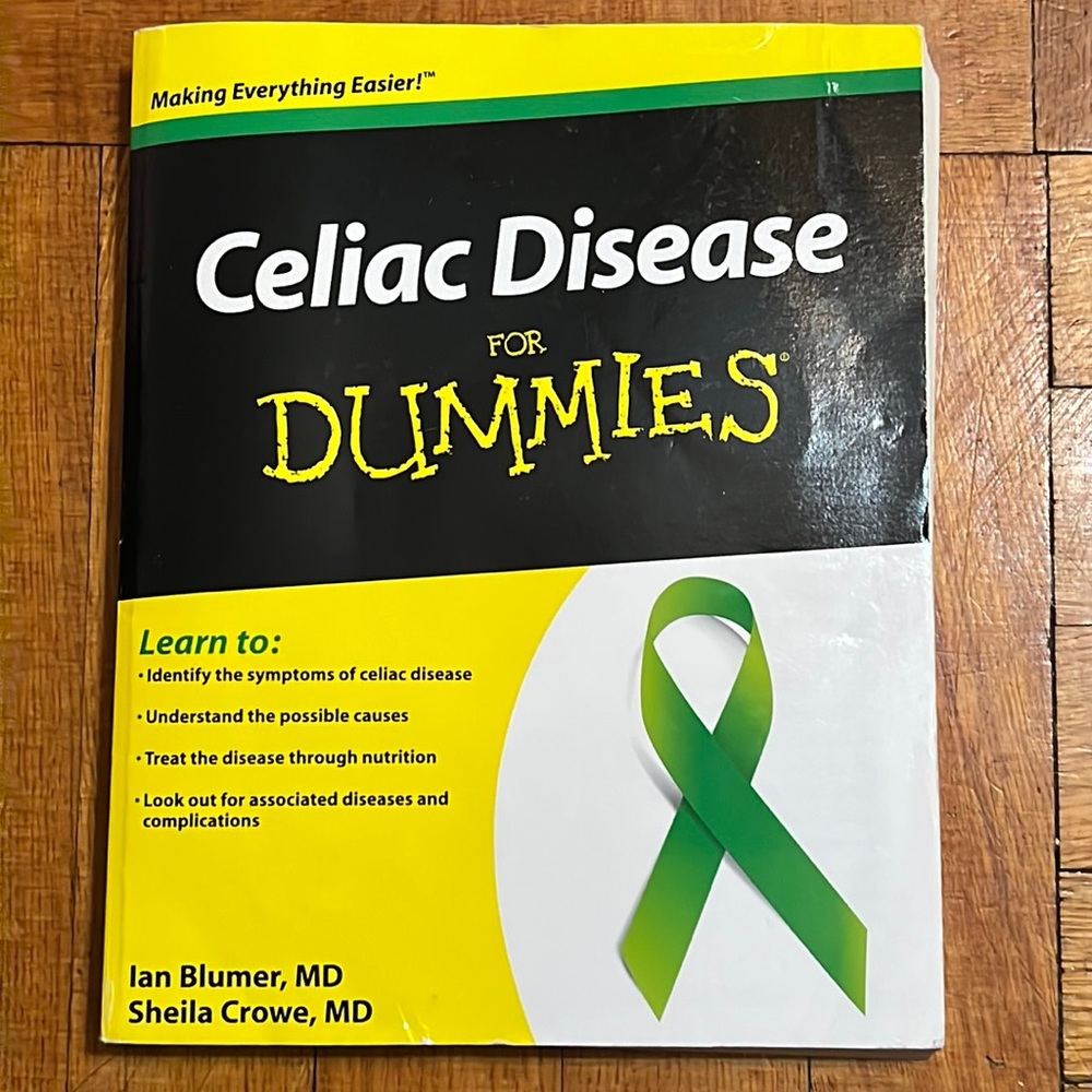 Like New Book- Celiac for Dummies